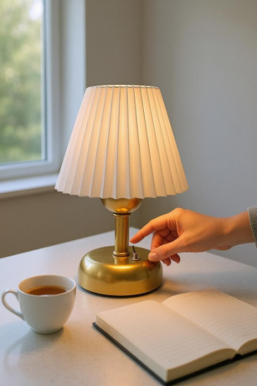 Bubi Home Kablosuz Pilli Ledli Masa Lambası